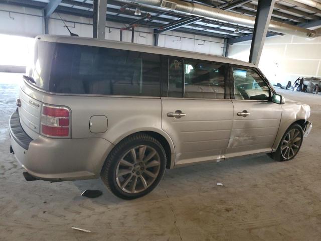 2FMHK6DT6CBD16876 - 2012 FORD FLEX LIMITED SILVER photo 3