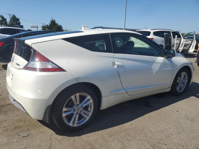 JHMZF1D67CS001762 - 2012 HONDA CR-Z EX WHITE photo 3