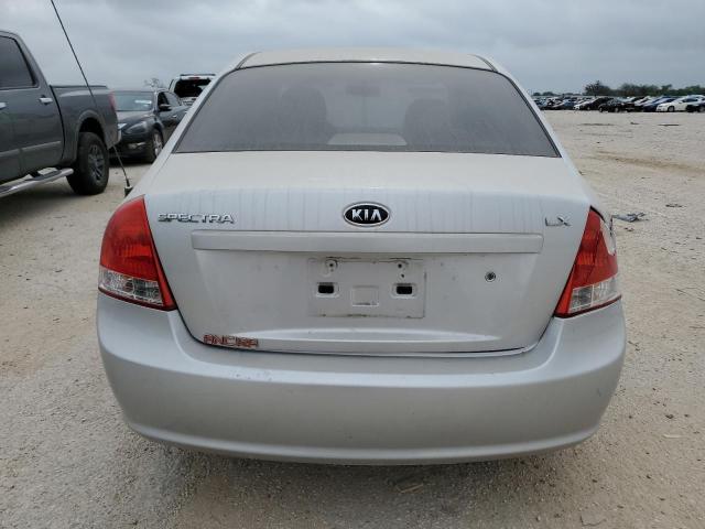 KNAFE221X95602852 - 2009 KIA SPECTRA EX SILVER photo 6