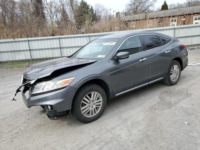 5J6TF3H35DL004605 - 2013 HONDA CROSSTOUR EX GRAY photo 1