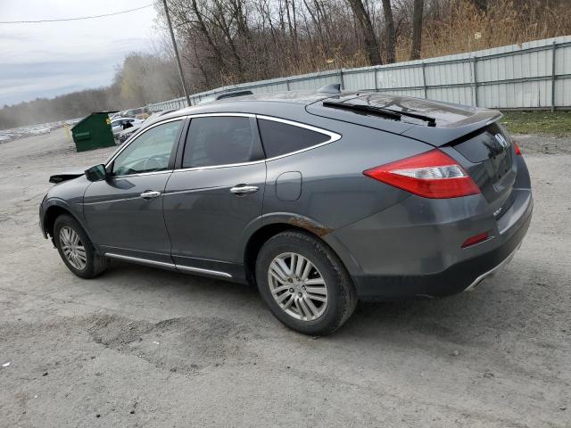 5J6TF3H35DL004605 - 2013 HONDA CROSSTOUR EX GRAY photo 2