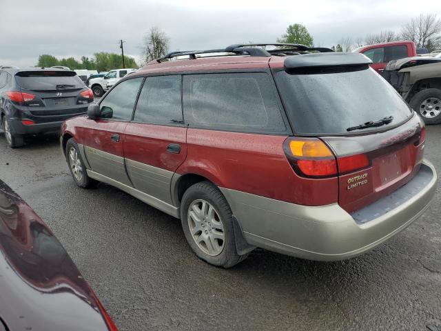 4S3BH675536613934 - 2003 SUBARU LEGACY OUTBACK AWP TWO TONE photo 2