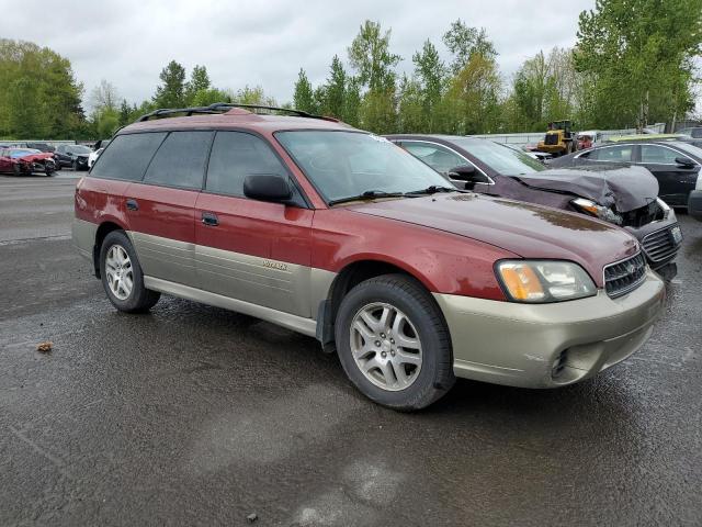 4S3BH675536613934 - 2003 SUBARU LEGACY OUTBACK AWP 双色 照片 4