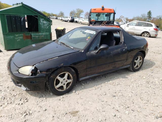 JHMEH6264VS005568 - 1997 HONDA CIVIC DEL SOL SI BLACK photo 1