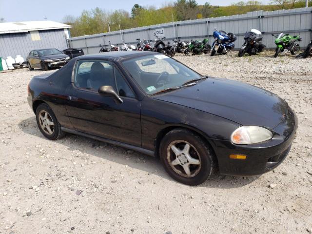 JHMEH6264VS005568 - 1997 HONDA CIVIC DEL SOL SI BLACK photo 4