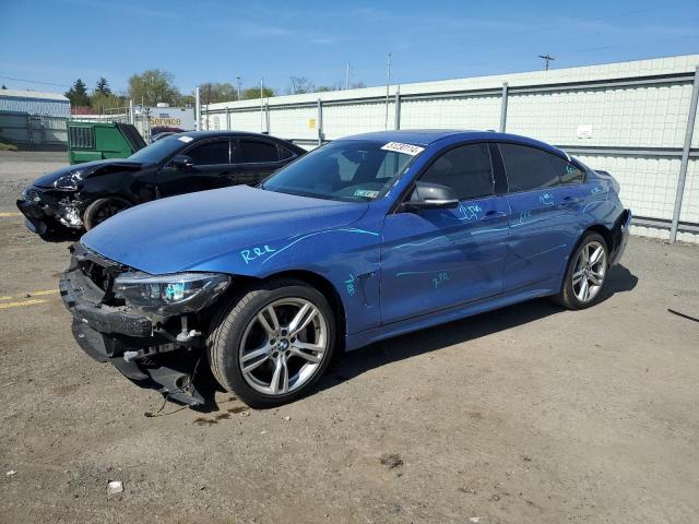 WBA4J3C52JBL04490 - 2018 BMW 430XI GRAN COUPE BLUE photo 1