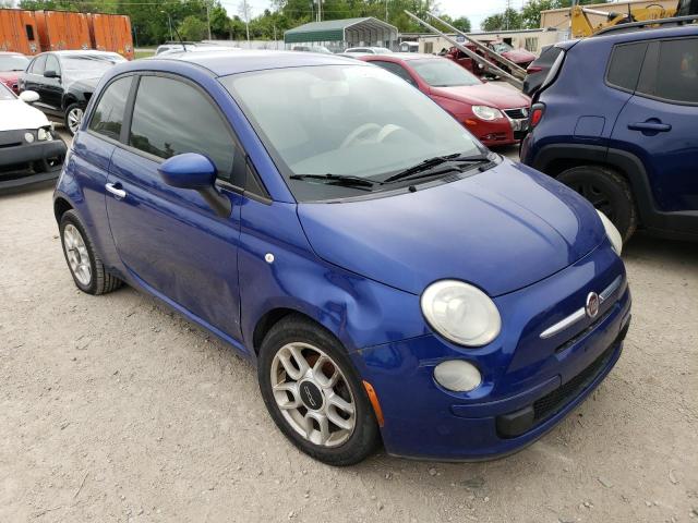 3C3CFFAR8CT103089 - 2012 FIAT 500 POP BLUE photo 4