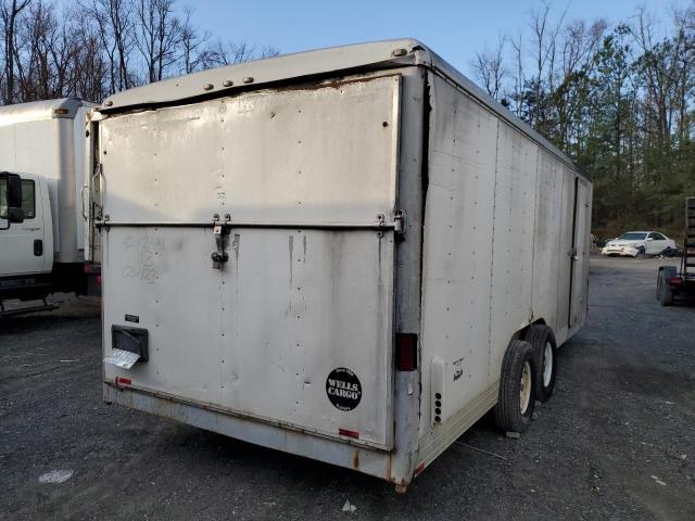 1WC200J2121100658 - 2002 WELLS CARGO ENCLSDTRLR თეთრი ფოტო 9