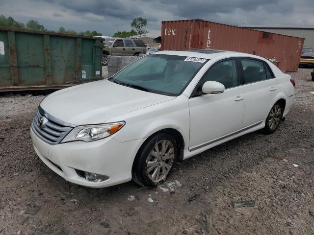 4T1BK3DB2BU381437 - 2011 TOYOTA AVALON BASE WHITE photo 1