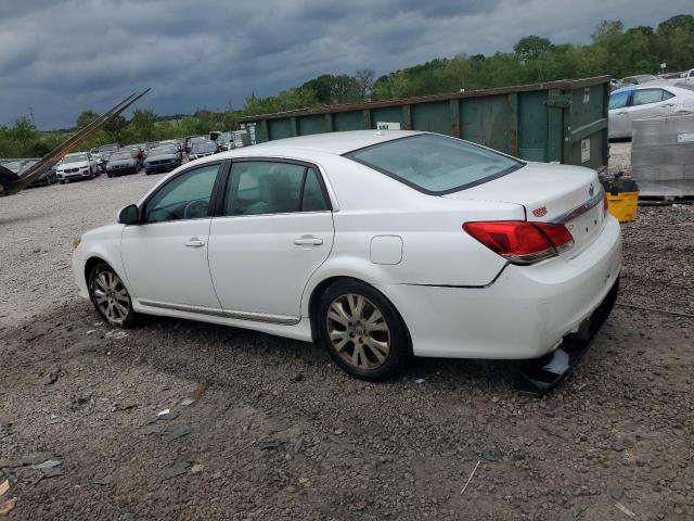 4T1BK3DB2BU381437 - 2011 TOYOTA AVALON BASE WHITE photo 2