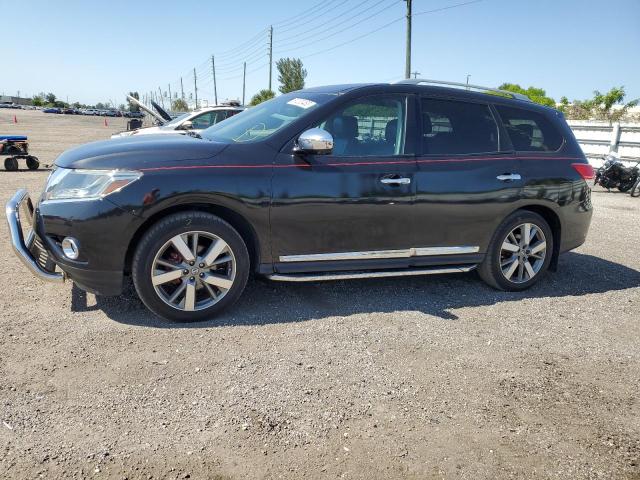5N1AR2MN1DC672340 - 2013 NISSAN PATHFINDER S 黑色 照片 1