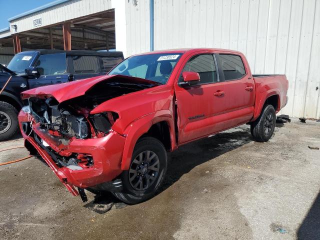 3TMAZ5CNXMM151834 - 2021 TOYOTA TACOMA DOUBLE CAB RED photo 1