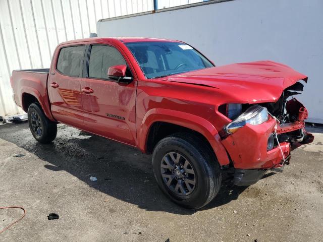 3TMAZ5CNXMM151834 - 2021 TOYOTA TACOMA DOUBLE CAB RED photo 4