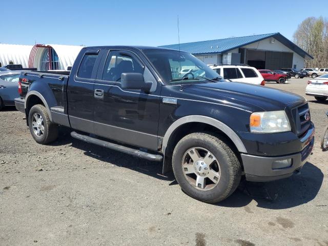 1FTPX04525KD58700 - 2005 FORD F150 BLACK photo 4