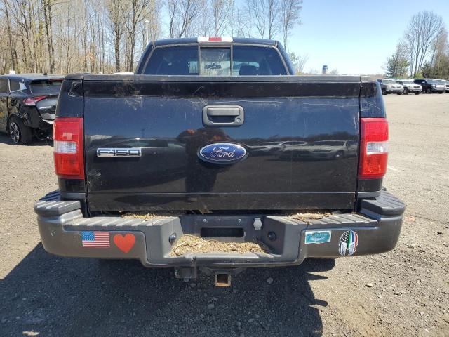 1FTPX04525KD58700 - 2005 FORD F150 BLACK photo 6