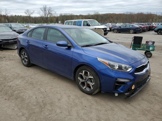 3KPF24AD9LE206538 - 2020 KIA FORTE FE BLUE photo 4