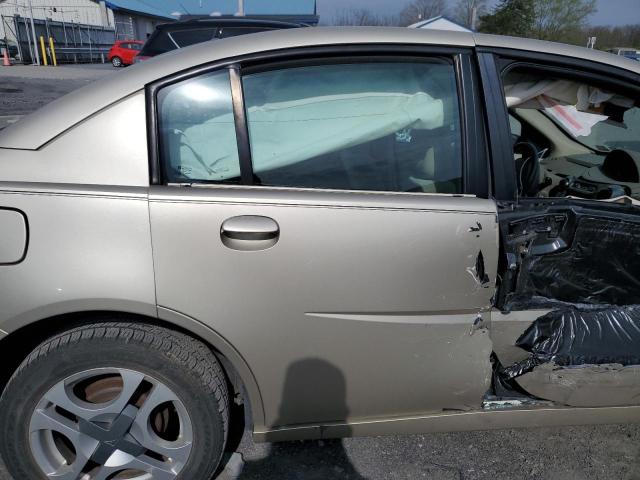 1G8AL54F14Z176896 - 2004 SATURN ION LEVEL 3 GOLD photo 10