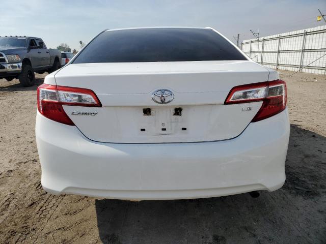 4T4BF1FK6CR229691 - 2012 TOYOTA CAMRY BASE WHITE photo 6