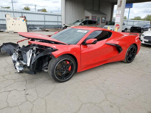 1G1Y82D42L5107409 - 2020 CHEVROLET CORVETTE STINGRAY 3LT RED photo 1