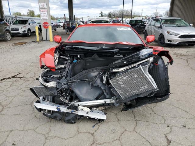 1G1Y82D42L5107409 - 2020 CHEVROLET CORVETTE STINGRAY 3LT RED photo 5