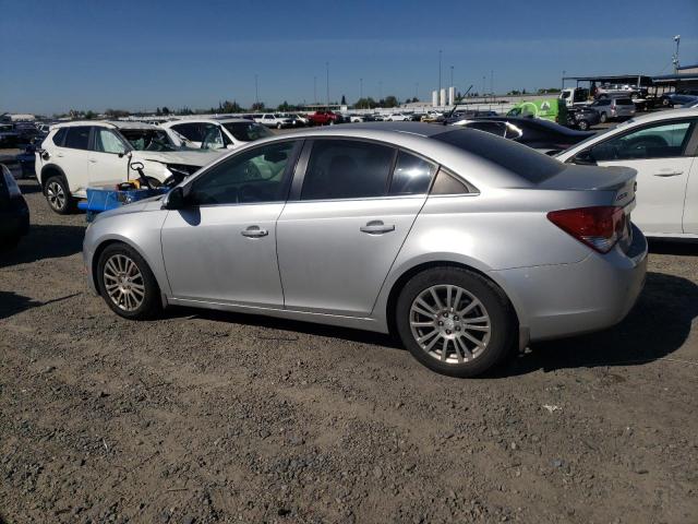 1G1PJ5SC4C7211707 - 2012 CHEVROLET CRUZE ECO SILVER photo 2