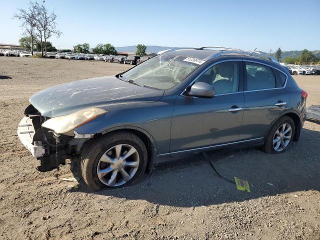 JNKAJ09F08M355035 - 2008 INFINITI EX35 BASE Մոխրագույն լուսանկար 1