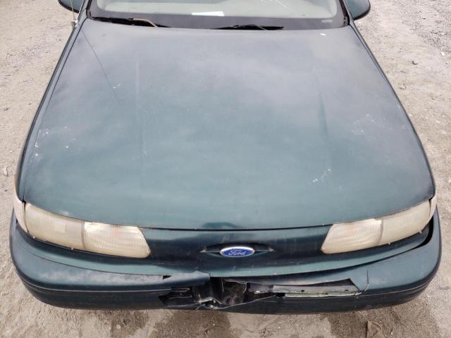 1FALP52U0SG247234 - 1995 FORD TAURUS GL GREEN photo 11