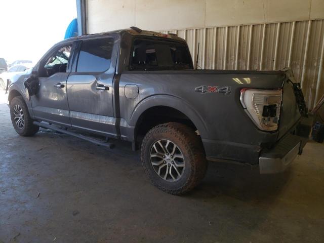 1FTFW1E5XMFC87644 - 2021 FORD F150 SUPERCREW GRAY photo 2