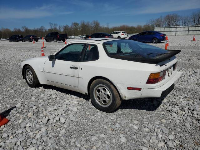 WP0AA0941HN452822 - 1987 PORSCHE 944 S WHITE photo 2