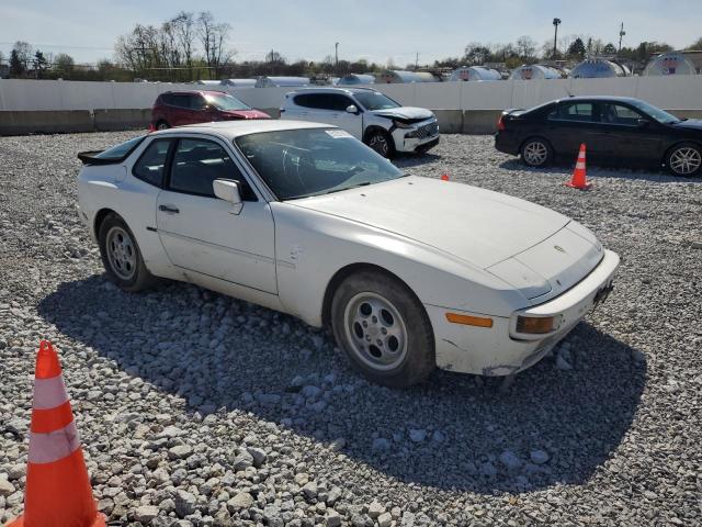 WP0AA0941HN452822 - 1987 PORSCHE 944 S WHITE photo 4