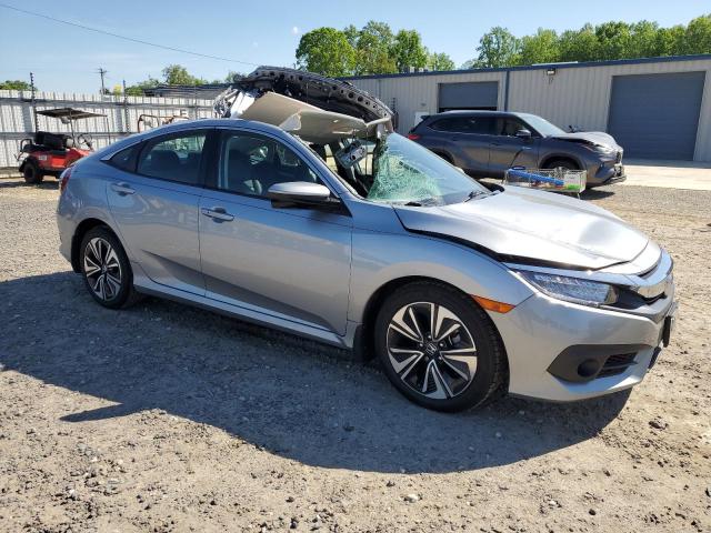 19XFC1F73GE044295 - 2016 HONDA CIVIC EXL ვერცხლისფერი ფოტო 4