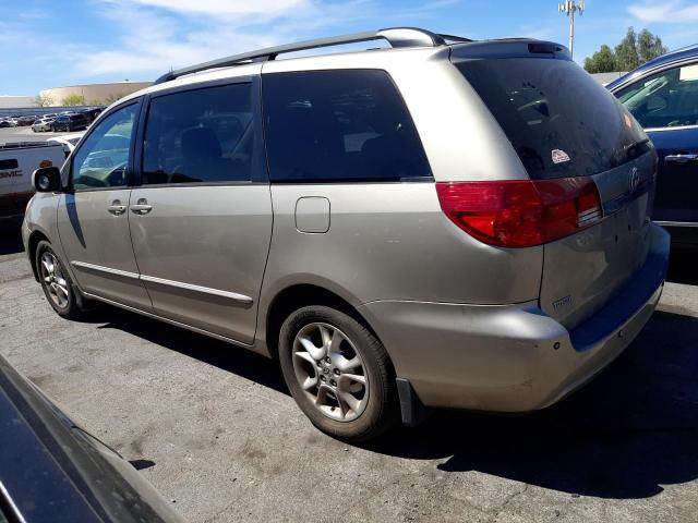 5TDZA22C75S293584 - 2005 TOYOTA SIENNA XLE BLACK photo 2