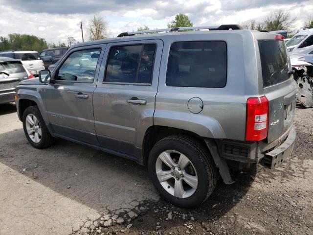 1C4NJRCB3ED520231 - 2014 JEEP PATRIOT LIMITED GRAY photo 2