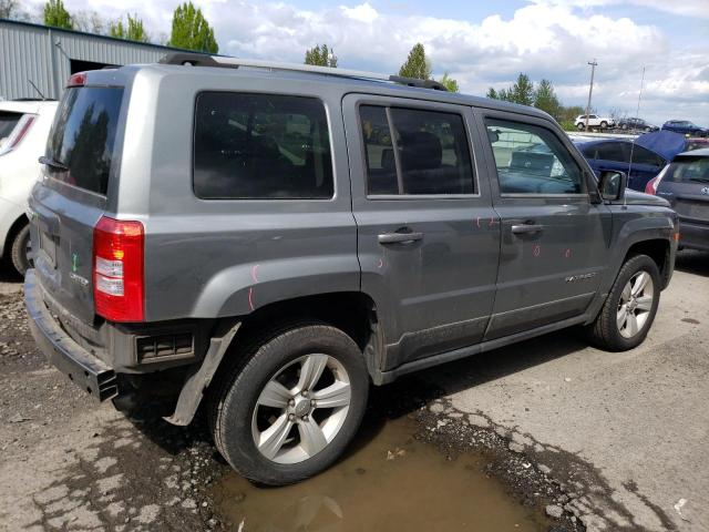 1C4NJRCB3ED520231 - 2014 JEEP PATRIOT LIMITED GRAY photo 3