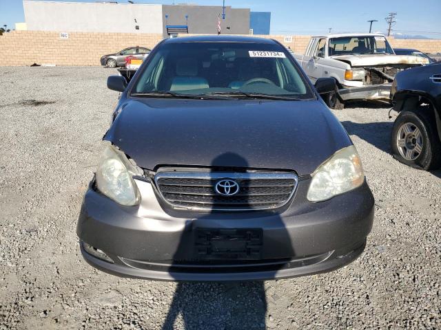 1NXBR32E05Z464720 - 2005 TOYOTA COROLLA CE GRAY photo 5