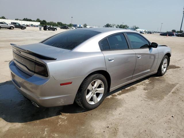 2C3CDXBG7EH240836 - 2014 DODGE CHARGER SE SILVER photo 3
