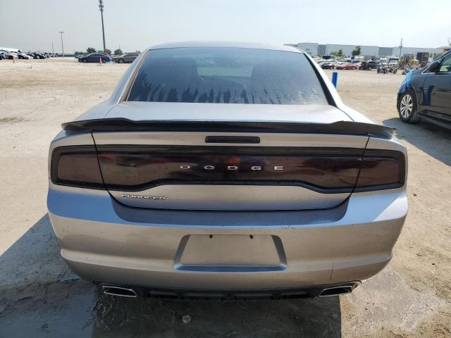 2C3CDXBG7EH240836 - 2014 DODGE CHARGER SE SILVER photo 6