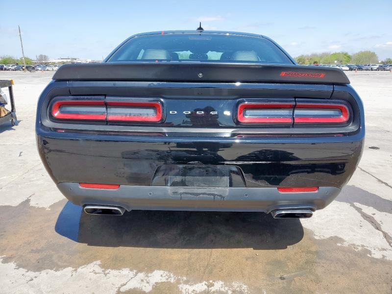 2C3CDZFJ9PH601715 - 2023 DODGE CHALLENGER R/T SCAT PACK BLACK photo 6