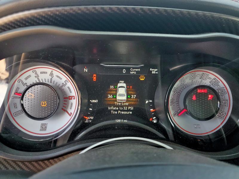 2C3CDZFJ9PH601715 - 2023 DODGE CHALLENGER R/T SCAT PACK BLACK photo 9