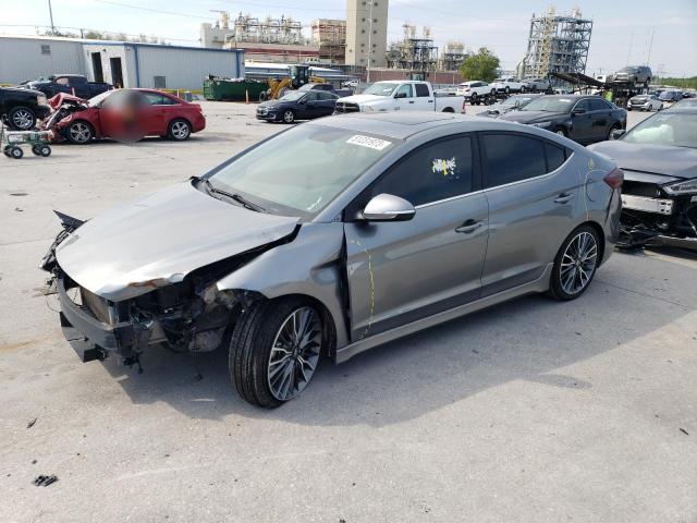 KMHD04LB2JU684934 - 2018 HYUNDAI ELANTRA SPORT SILVER photo 1