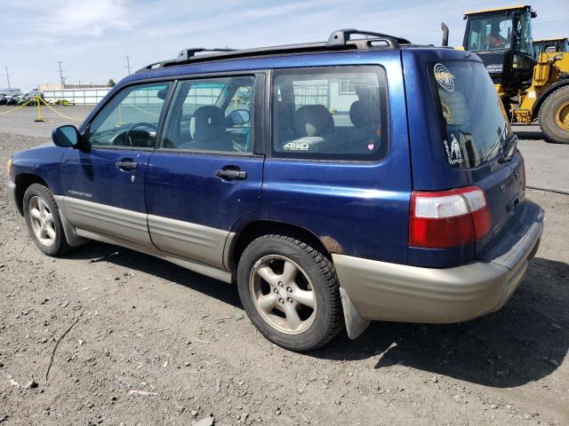 JF1SF65581H723439 - 2001 SUBARU FORESTER S ლურჯი ფოტო 2