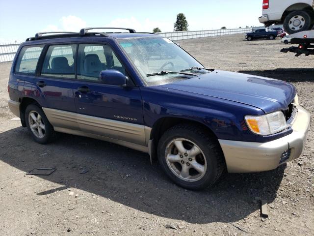 JF1SF65581H723439 - 2001 SUBARU FORESTER S ლურჯი ფოტო 4