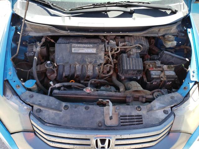 JHMZE2H51AS020248 - 2010 HONDA INSIGHT LX BLUE photo 11