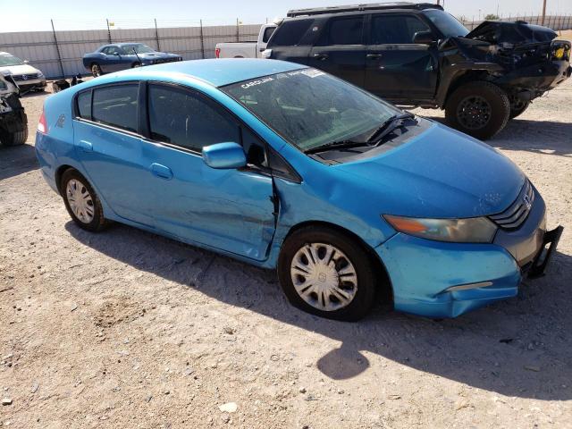 JHMZE2H51AS020248 - 2010 HONDA INSIGHT LX BLUE photo 4