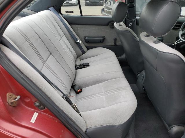 1Y1SK526XSZ041960 - 1995 GEO PRIZM BASE BURGUNDY photo 10