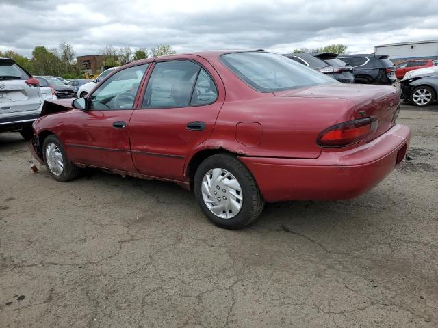 1Y1SK526XSZ041960 - 1995 GEO PRIZM BASE BURGUNDY photo 2