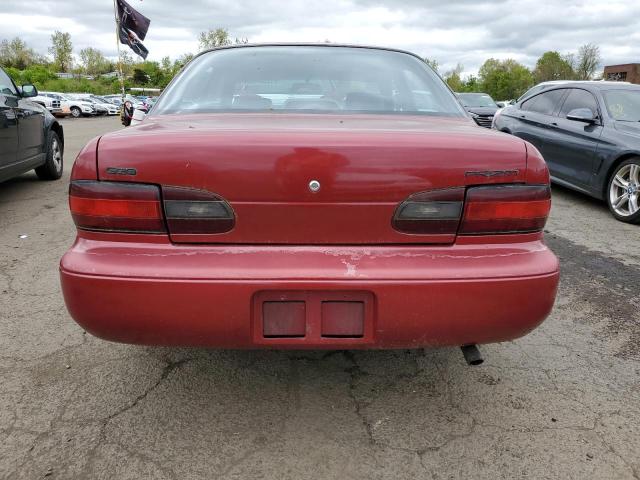 1Y1SK526XSZ041960 - 1995 GEO PRIZM BASE BURGUNDY photo 6