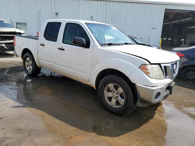 1N6AD0ER2AC408920 - 2010 NISSAN FRONTIER CREW CAB SE WHITE photo 4