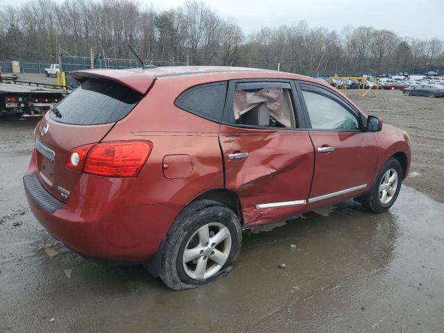 JN8AS5MV1DW120575 - 2013 NISSAN ROGUE S RED photo 3