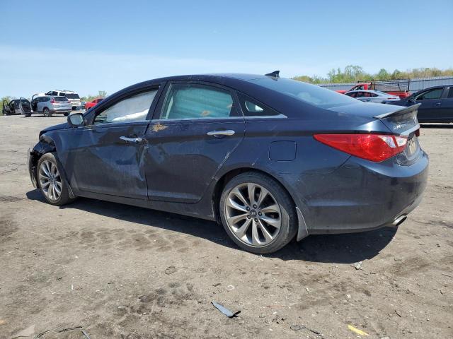 5NPEC4AC2DH769508 - 2013 HYUNDAI SONATA SE BLUE photo 2